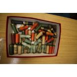 Quantity of Vintage Shotgun Shells, 1 Eley No 5 20 Gauge, 31 Assorted 12G No 4,5,6, Shotgun