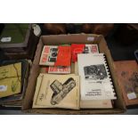 Box of Leica and other camera guides