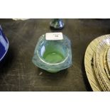 Small vasart glass top hat vase