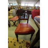 3 Early Victorian Barback chairs