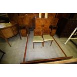 Art Deco Walnut Bedroom Suite