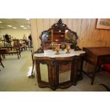 Victorian Mirrored Credenza