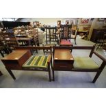 2 x 1970's Style Telephone Tables