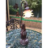 Ornate Figural table lamp