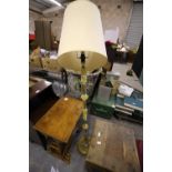 Onyx style standard lamp