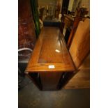 oak drop leaf table