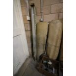 Metal guttering and box of brackets