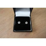 18ct Diamond Solitaire Earrings 1.68ct