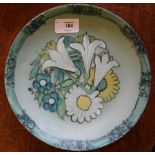 Ann Macbeth (1875-1948) - Painted Oriental celadon pottery dish