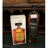 375ml Bottle Amaretto Di Saronno & 70cl Bottle of Bushmills Black Bush