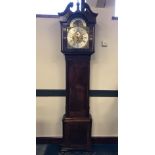 Early 19th Century figured mahogany cased longcase clock by John Smith of Chester, the 32 cm wide