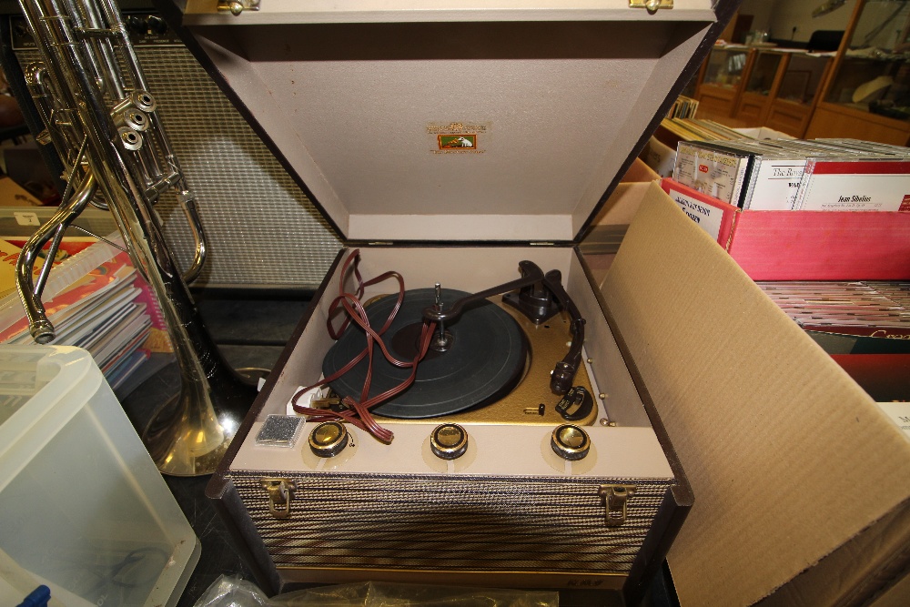 HMV record player