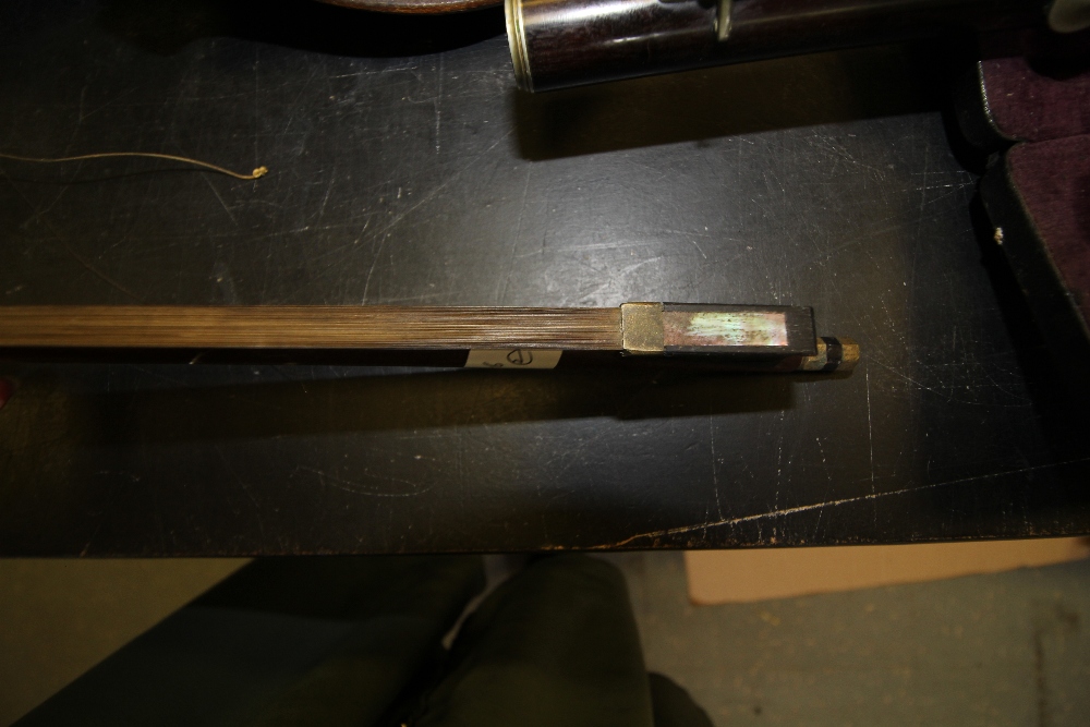 3/4 size Violin and Bow (both A/F) - Image 8 of 9