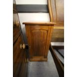 Victorian mahogany bedside cupboard