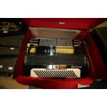 Excelsior electronic accordion and foot pedal etc