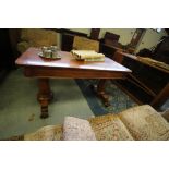 Victorian mahogany library/centre table