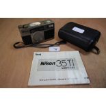 Nikon 35TI Camera