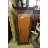 Oak narrow cupboard