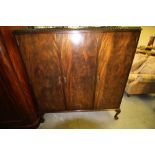 Large mahogany bedroom cabinet