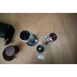 2 Leitz lenses and Canon