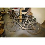 2 old Raleigh bikes