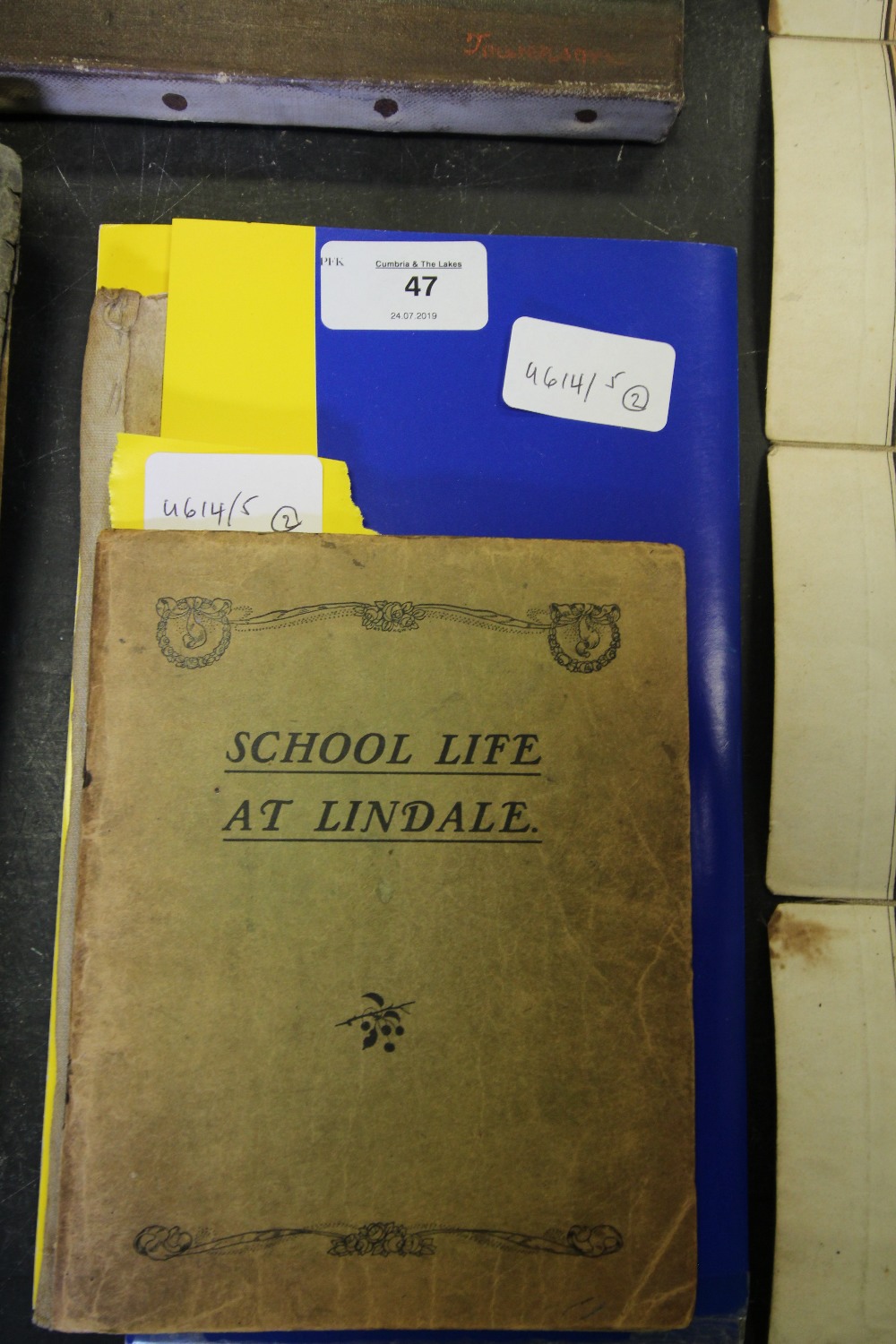 N.B.D - 'School Life at Lindale', pub. H.T. Mason, 1912 and Cowper (H.S.) - The Flookburgh