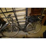 Raleigh Pioneer Cycle with Panniers/Cycle Lock and Bike Covers/Helmet