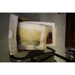 Box of prints and etchings