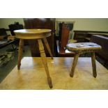 2 milking stools