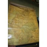 Bacon's Map of Cumberland & Westmorland