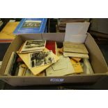 Box of photograph snapshot albums - Lake District