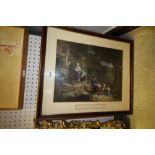 Original 18th Century George Morland print 'The Sale of the Pet Lamb'