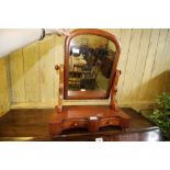 Mahogany vanity mirror