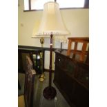 Brass Standard Lamp & Other