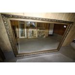 Gilt framed mirror