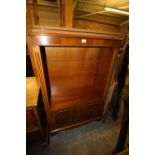 Yew bookcase/cabinet