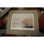 Paul Rogers - Limited Edition Colour Etching Rydal Water - Morning no. 93/150, signed, unframed