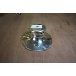Silver Capstan Inkwell