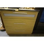Laminate chest of drawers