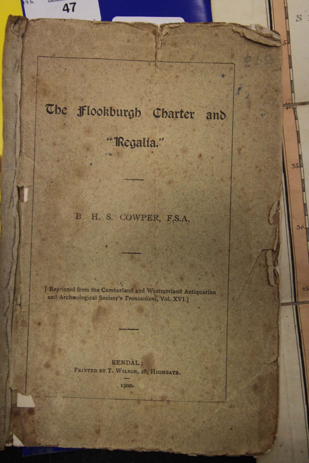 N.B.D - 'School Life at Lindale', pub. H.T. Mason, 1912 and Cowper (H.S.) - The Flookburgh - Image 3 of 3