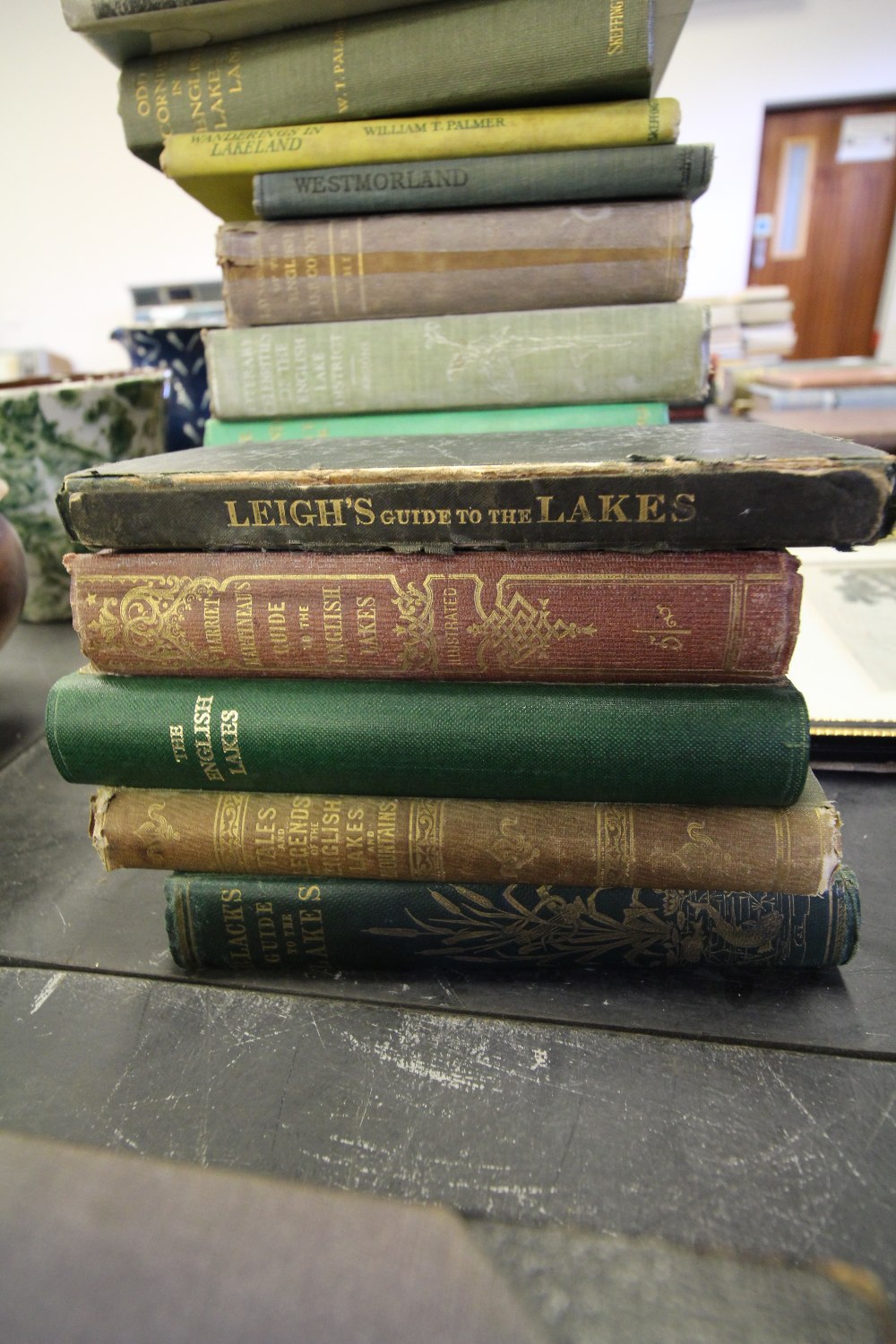 Leigh's guide to the Lakes and Mountains, 3rd edition, 1835 and 4 other Lakeland books