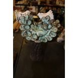Ben Holgate Pottery - Pair of doves in tree