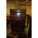 Small mahogany cupboard