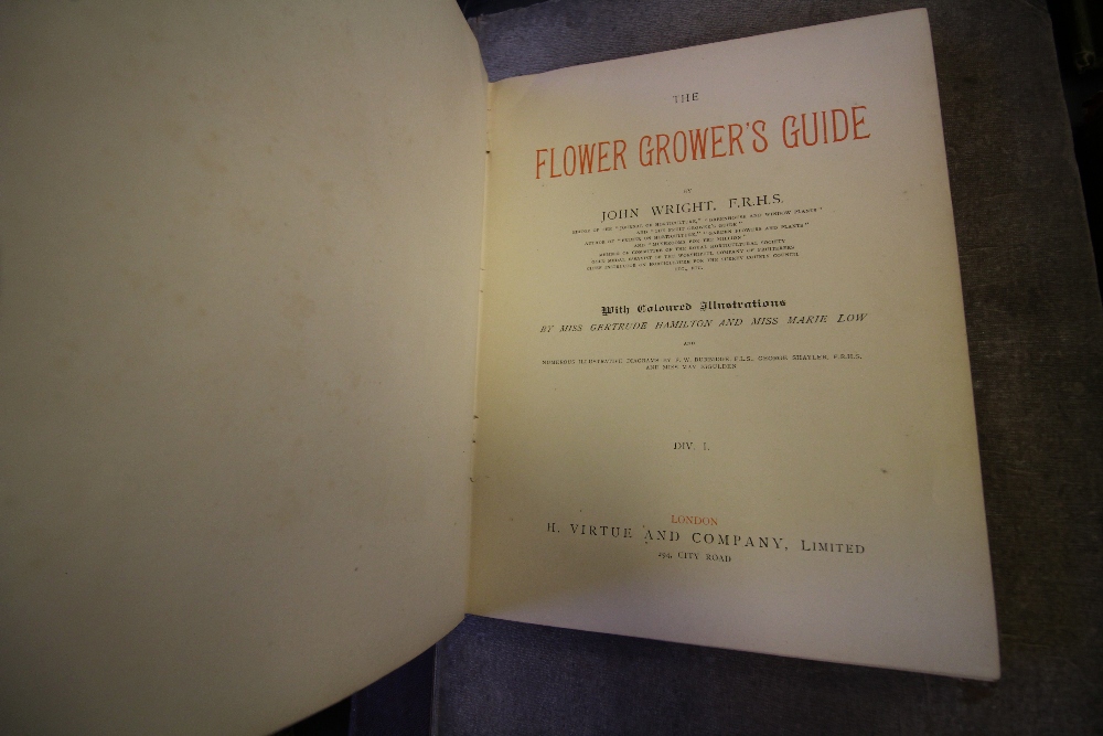 c1890 The Flower Growers Guide DIVI and 2 by John Wright - Image 5 of 8