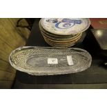 Pair of Irish Crystal dishes