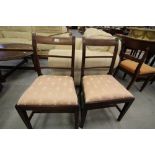 2 Georgian Dining Chairs