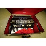 Excelsior electronic accordion and foot pedal etc