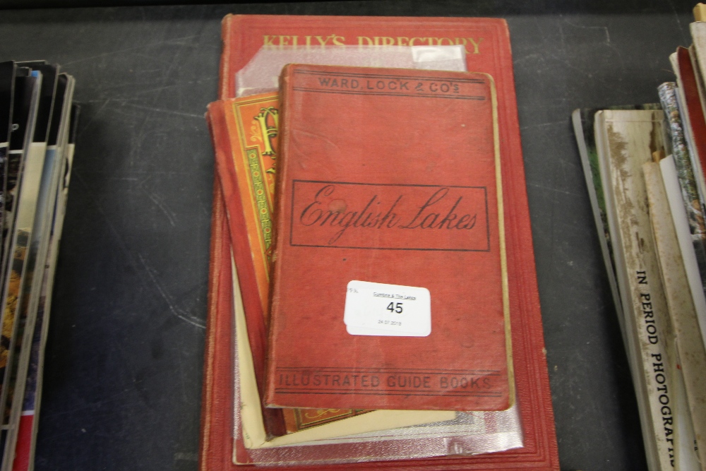 Ward Lock Guide to the Lake District, George Phillip Guide to the English Lakes (A/F) and Lakeland