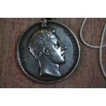 Henry Brougham Westmorland 4th July 1818 Election Campaign white metal medallion