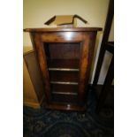 Burr walnut Victorian music cabinet